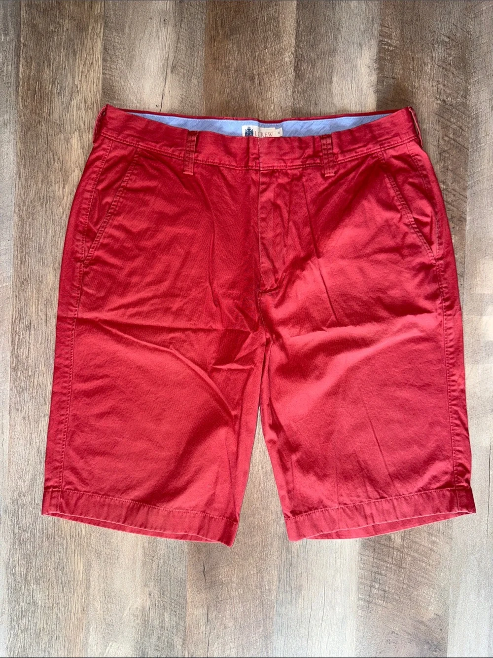 J. Crew Men’s Chino Shorts Bundle in Red, Gray & Lilac Size 32